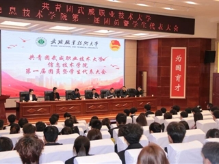 共青團武威職業(yè)技術(shù)大學信息技術(shù)學院第一屆團員暨學生代表大會成功召開